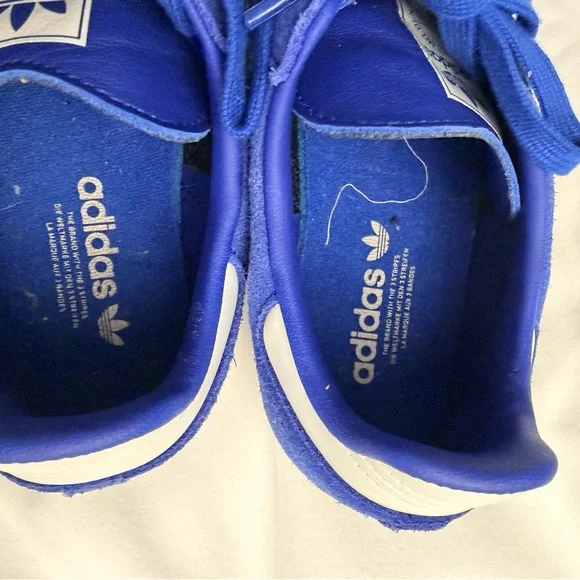 Adidas Samba - Women’s Royal Blue Suede Sneakers - Picture 5 of 5